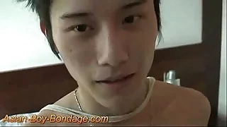 Cute Twink Bound Cum